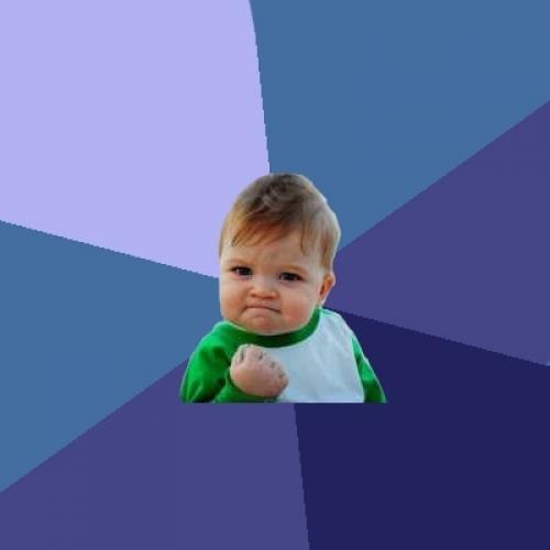 Success Kid meme meaning and origin