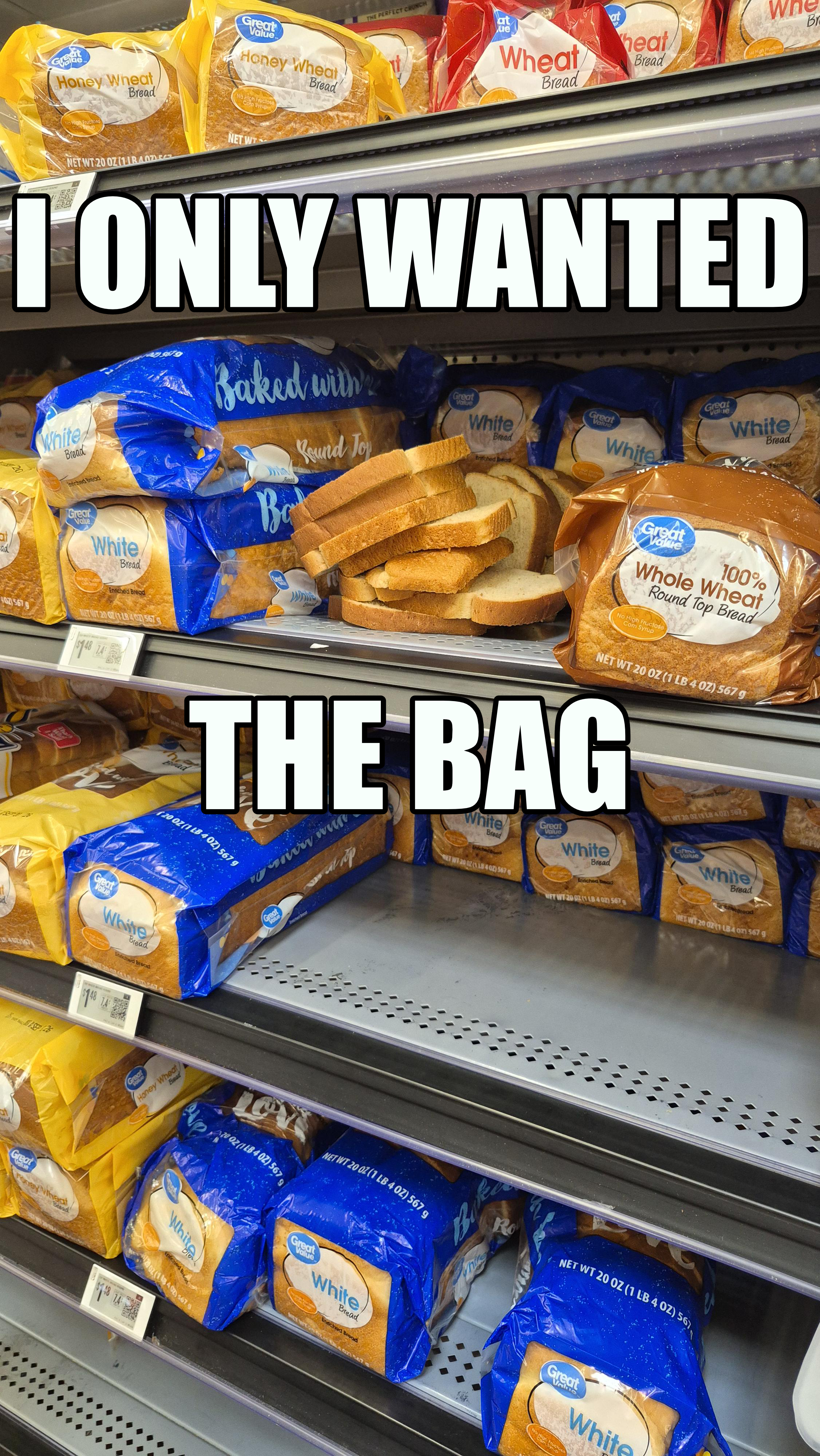 Eco-friendly bread. Now with 100% less packaging. — Korean meme